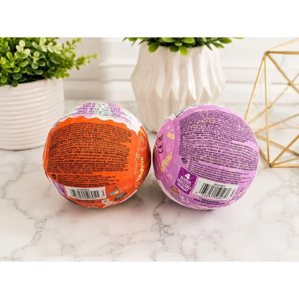 MGA Miniverse Make It Mini Food & Halloween Surprise Balls Lot of 2 NEW Sealed